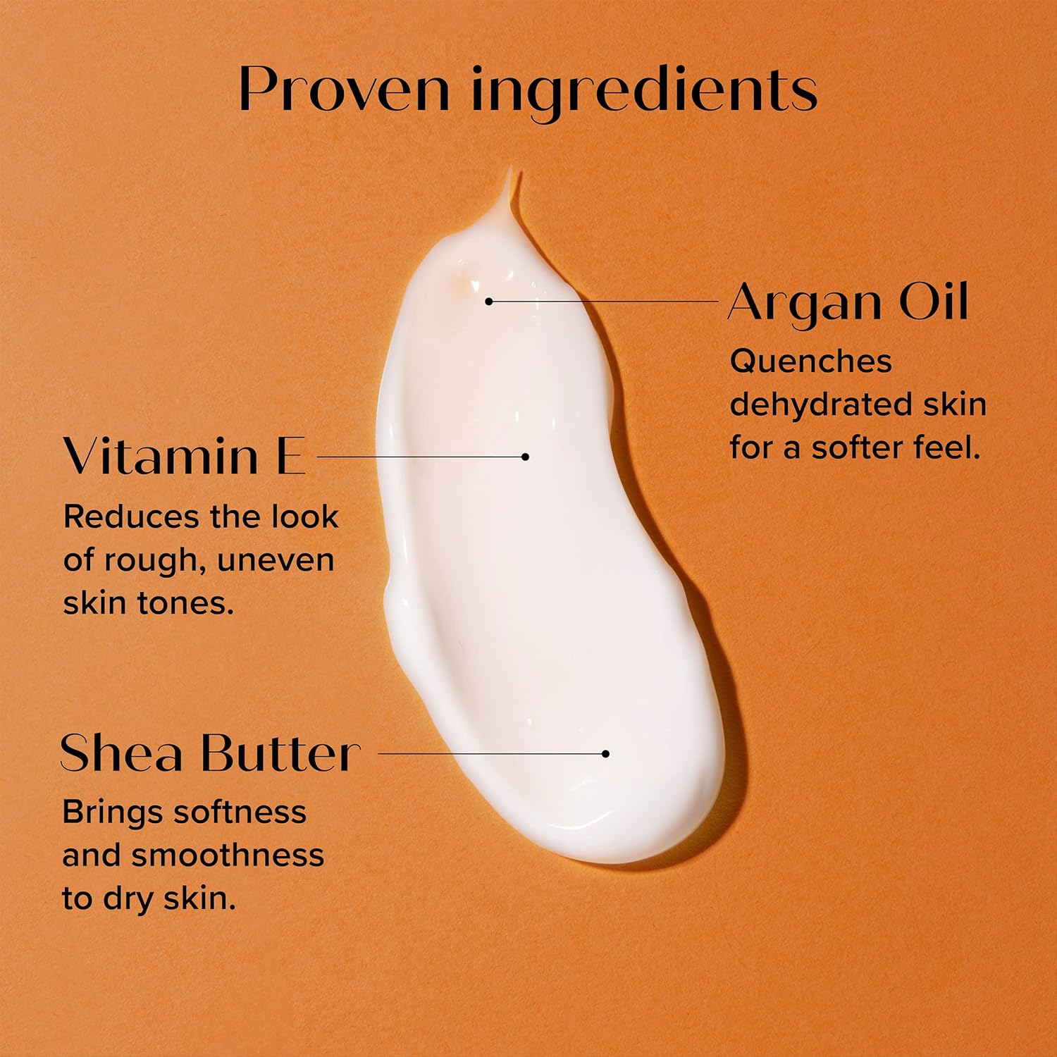 Medix 5.5 Argan Oil Cream + Vitamin E Anti Aging Skin Care Moisturizer Body Cream | Firming Body Lotion Reduces Look Of Wrinkles, Cellulite, Crepey Skin, & Uneven Skin Tone For Women & Men, 15 Fl Oz - Image 3
