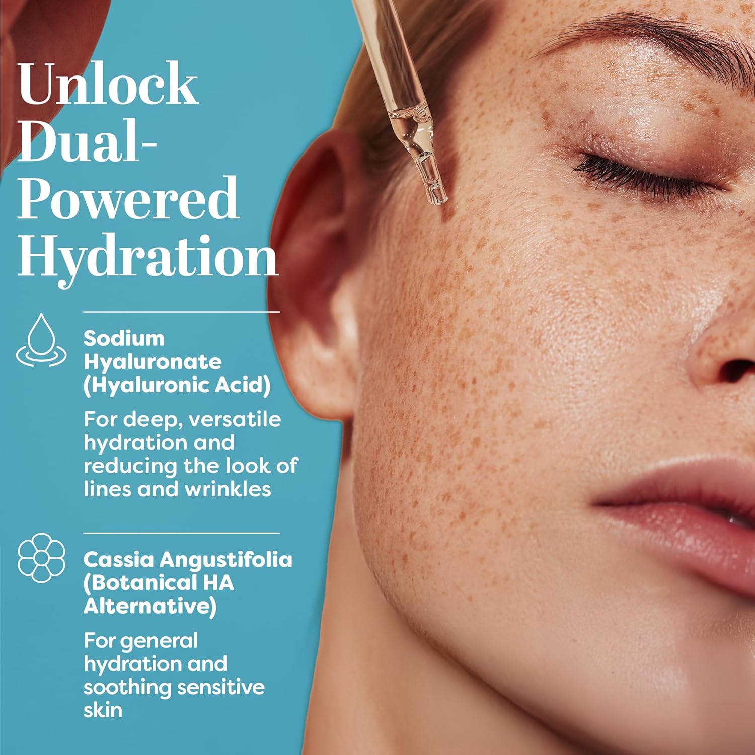 TruSkin Hyaluronic Acid Serum for Face – 7 Ultra-Hydrating Ingredients – Moisturizing & Plumping Facial Serum for Smooth, Healthy-Looking Skin, 1 Fl Oz - Image 4