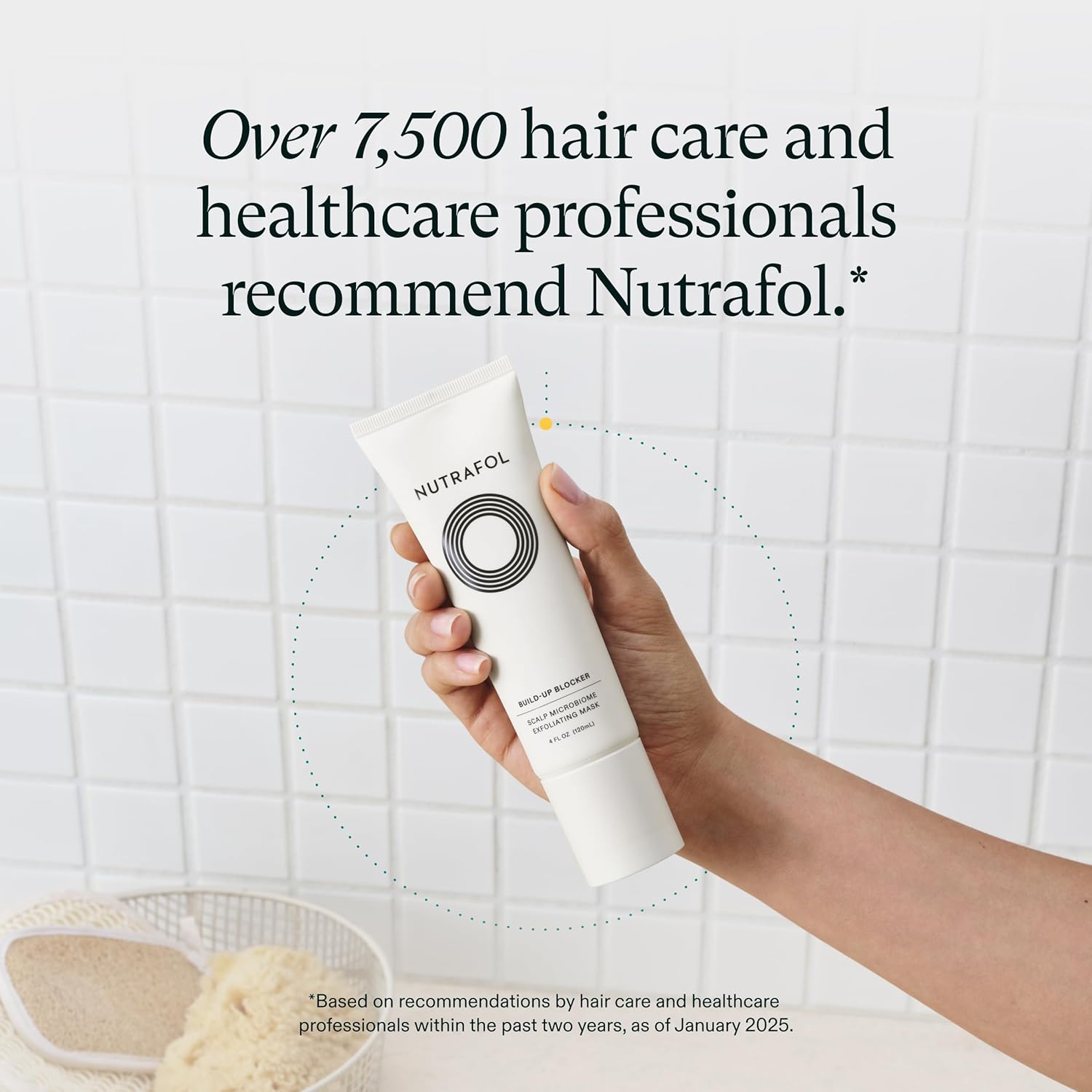 Nutrafol Exfoliating Scalp Mask, Eliminates Product Build-up and Oil for Healthier Hair and Scalp, Physician-formulated for Thinning Hair, Color and Extension Safe - 4 Fl Oz Bottle - Image 2