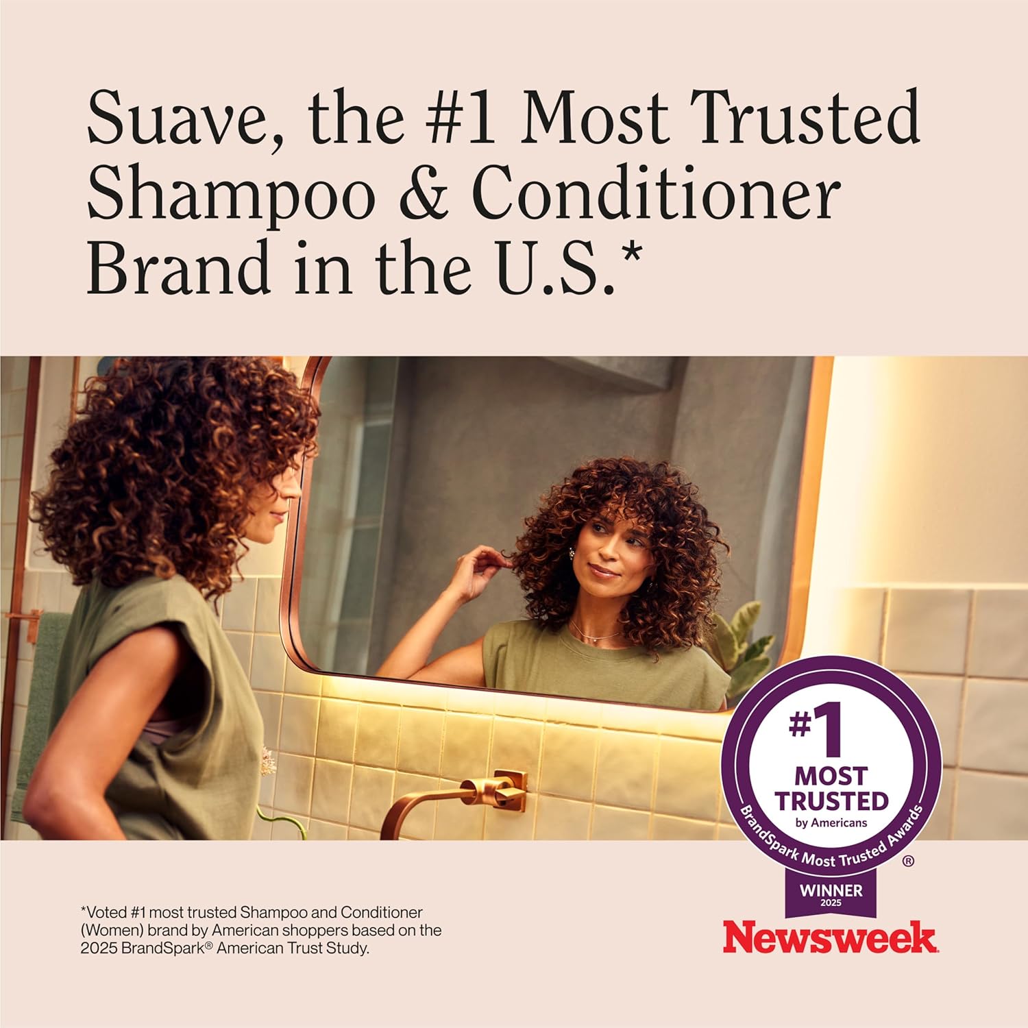 Suave Invigorating Shampoo with Rosemary & Mint, Refreshing & Replenishing Care for Healthy-Looking Hair, No Parabens, Phthalates, or Dyes, 28 FL OZ Bottle - Image 9
