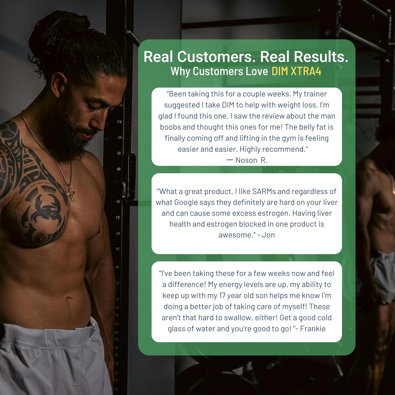 DIM XTRA 4 for Men | 300mg DIM Estrogen Blocker & Aromatase Inhibitor with Nettle Root - Image 3