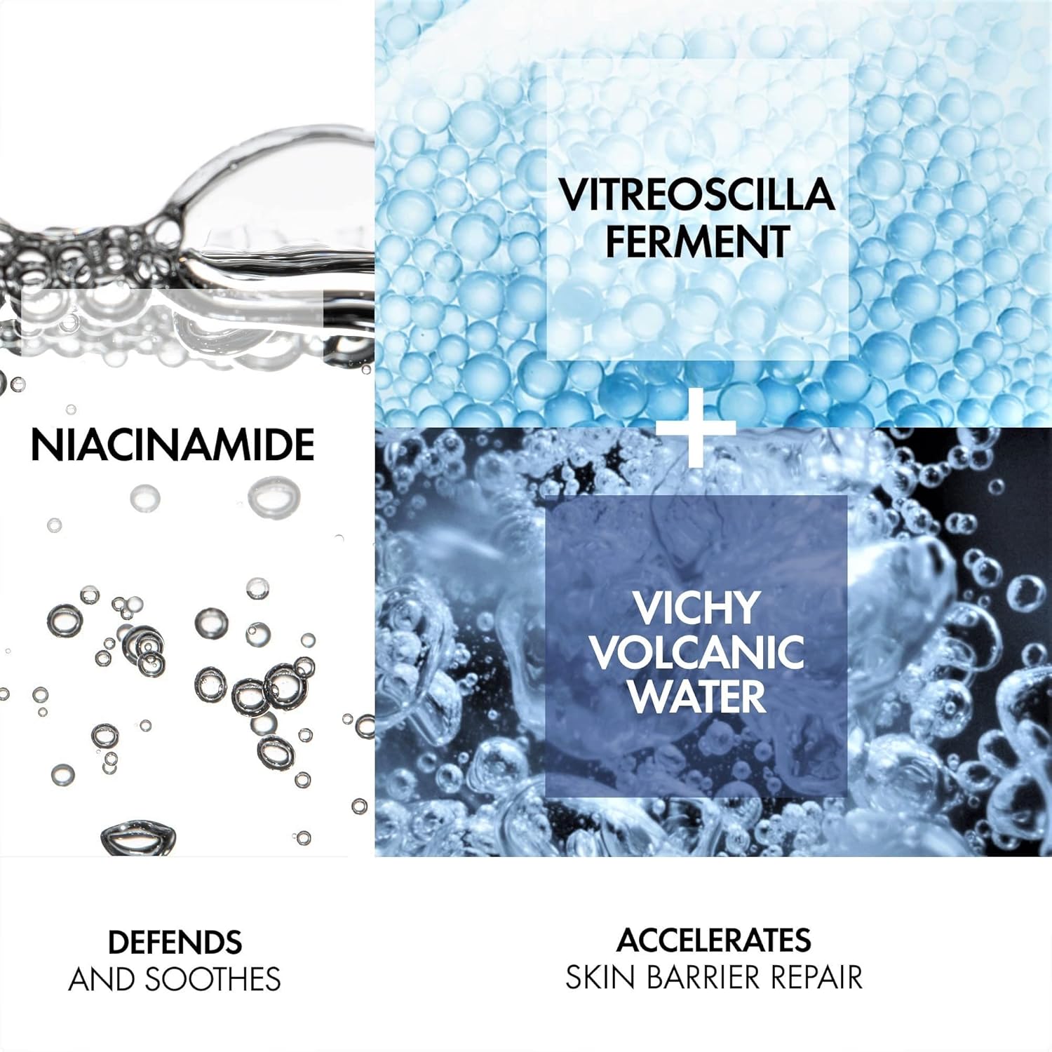 Vichy Mineral 89 Prebiotic Defense & Recovery Concentrate, Niacinamide Serum For Face, Skin Barrier Repair Seum With Antioxidants, Pore Minimizer & Hydrating Serum For Dull, Dry Skin - Image 3