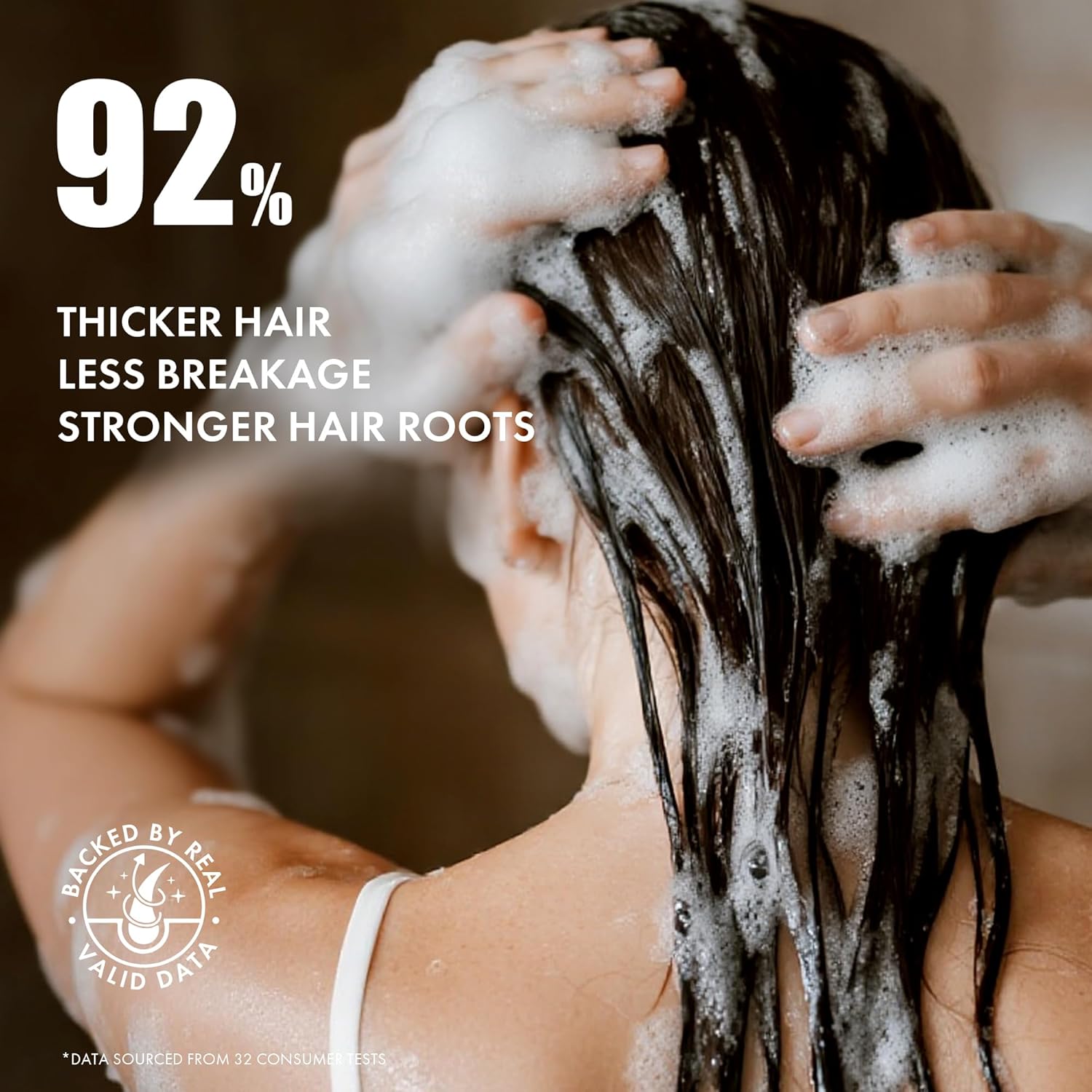 Coffee Thickening Shampoo & Conditioner Set – Caffeine & Plant Protein for Fuller, Volumized Hair – Sulfate-Free, Paraben-Free, Cruelty-Free – 10.7 oz Each – Strengthens, Revitalizes, Nourishes Hair - Image 5