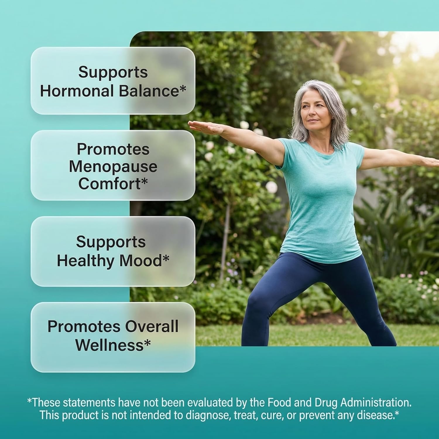 Clean Nutraceuticals DIM Evening Primrose Black Cohosh Calcium D-Glucarate Sulforaphane Flax Seed Extract - Hormonal Support Vitamins for Women with Dong Quai - 60 Caps - Image 2