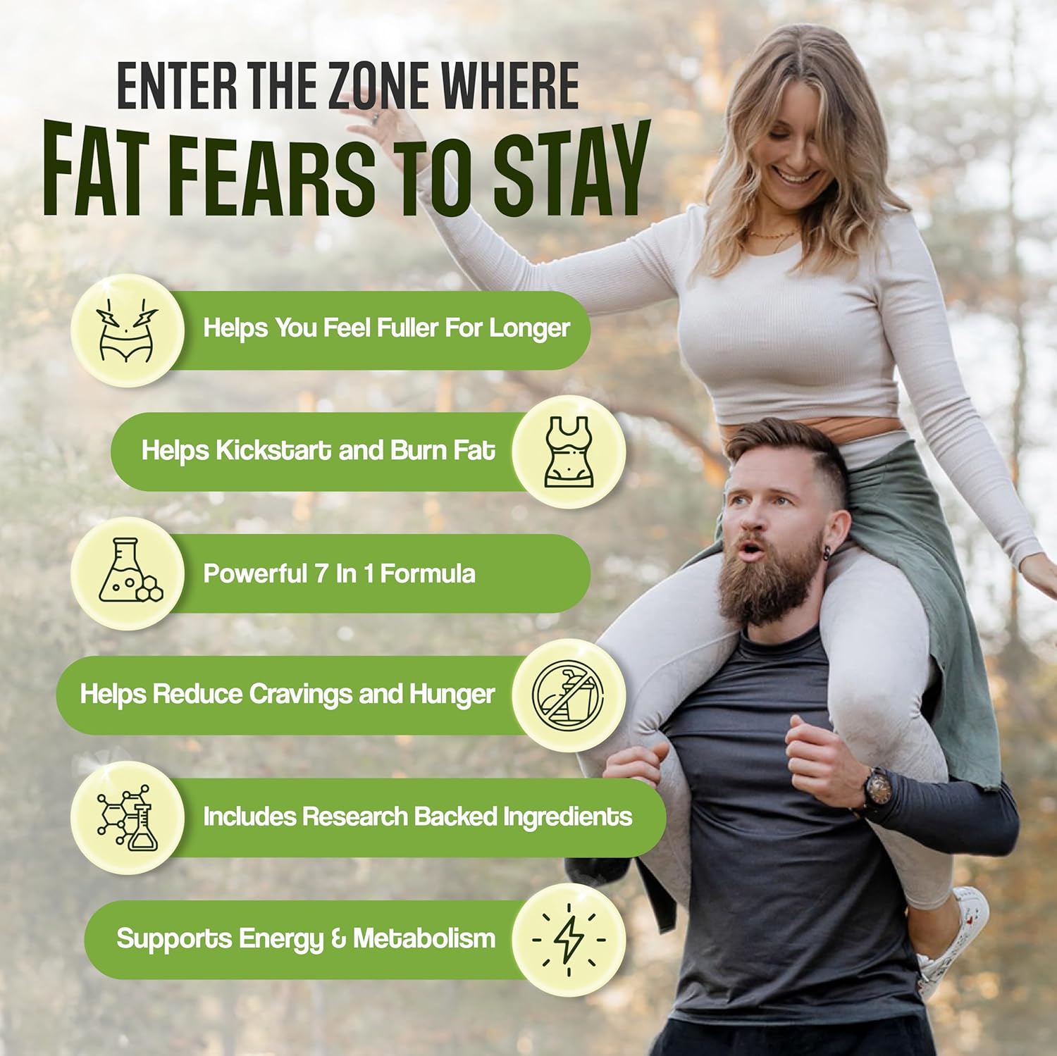 GLP-1 Shred Zone - Weight Loss Pills for Women & Men + Appetite Suppressant Support - Supports Healthy Pathways Associated with GLP-1 Activity - Fat Burner Supplement - 60 Capsules - Image 3