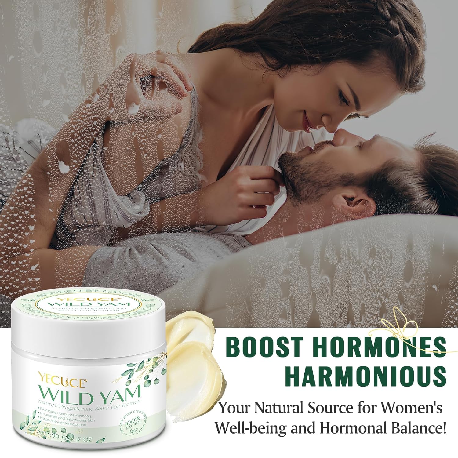 Xaarty Wild Yam Cream for Hormone Balance, Natural Skincare Products, Alleviate Menstrual Discomfort, Rich In Vitamins, Nourish The Skin, Alleviate Menopause-Related Issues In Women, 3.17 Oz - Image 7