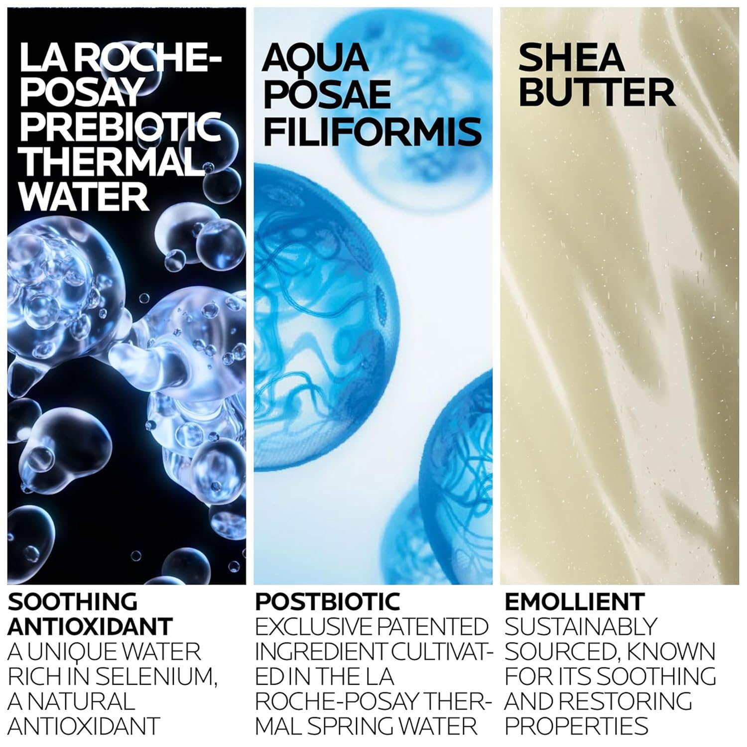 La Roche-Posay Lipikar AP+ Gentle Foaming Moisturizing Wash, Shea Butter + Niacinamide + Glycerin, Moisturizing Body Wash For Dry Skin, National Eczema Association Accepted, Dermatologist Tested - Image 2
