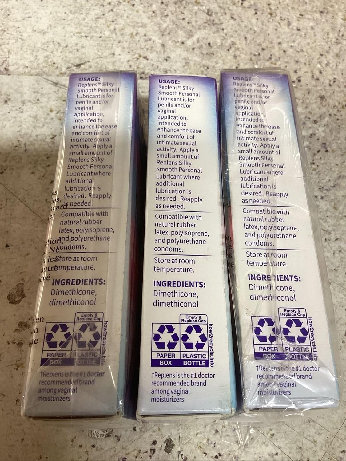 Replens Silky Smooth Personal Lubricant, Estrogen Free, Enhances Intimacy, 2.7 fl oz (Pack of 6) - Image 5