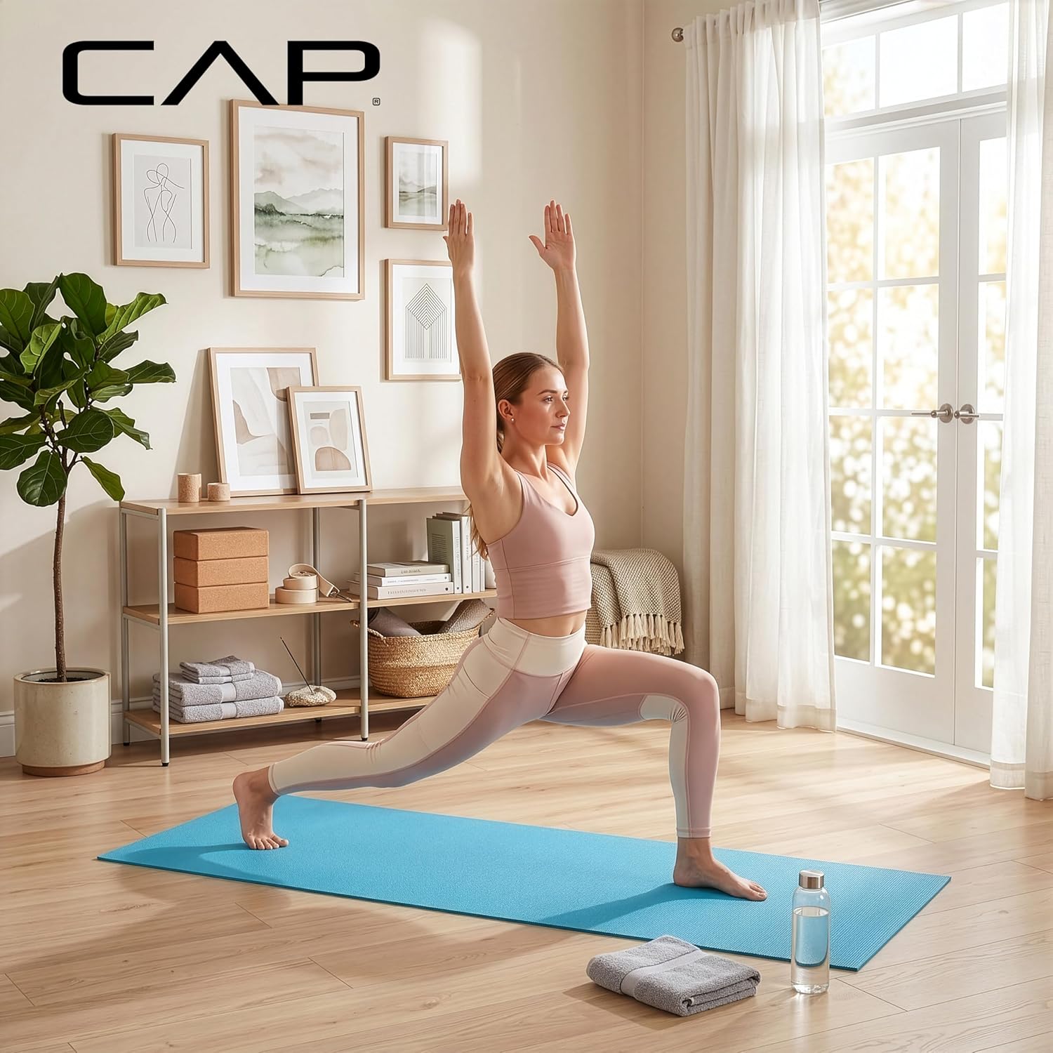 CAP Barbell Non-Slip Yoga & Fitness Mat | Multiple Options - Image 5