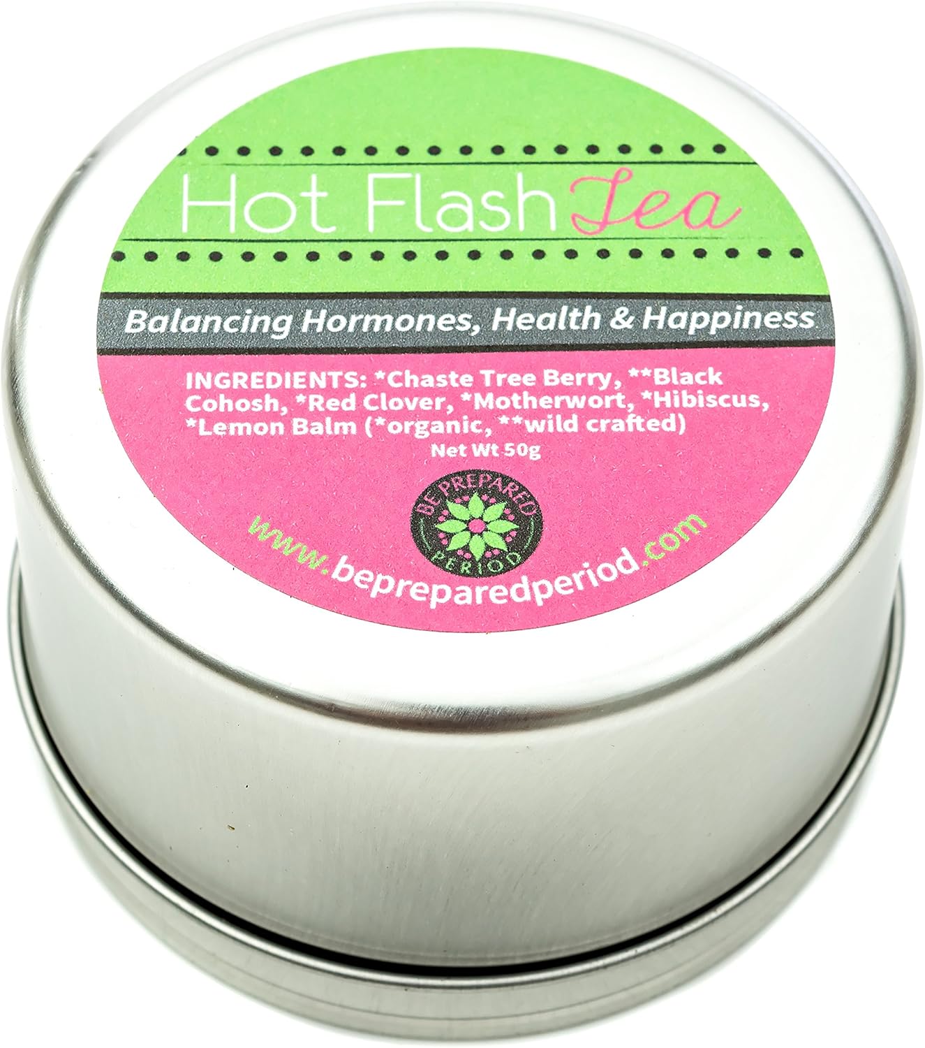 Organic Menopause Tea for Women - Relief from: Hot Flashes; Night Sweats; Mood Swings; and Hormonal Imbalances - Loose Leaf Tea & Free Infuser -Organic Black Cohosh Tea - Image 3