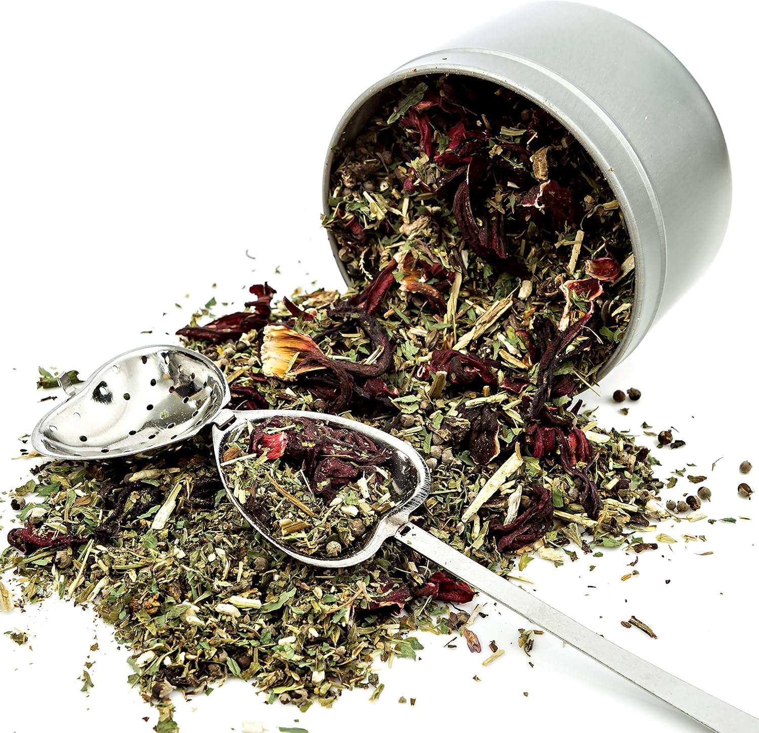 Organic Menopause Tea for Women - Relief from: Hot Flashes; Night Sweats; Mood Swings; and Hormonal Imbalances - Loose Leaf Tea & Free Infuser -Organic Black Cohosh Tea - Image 4
