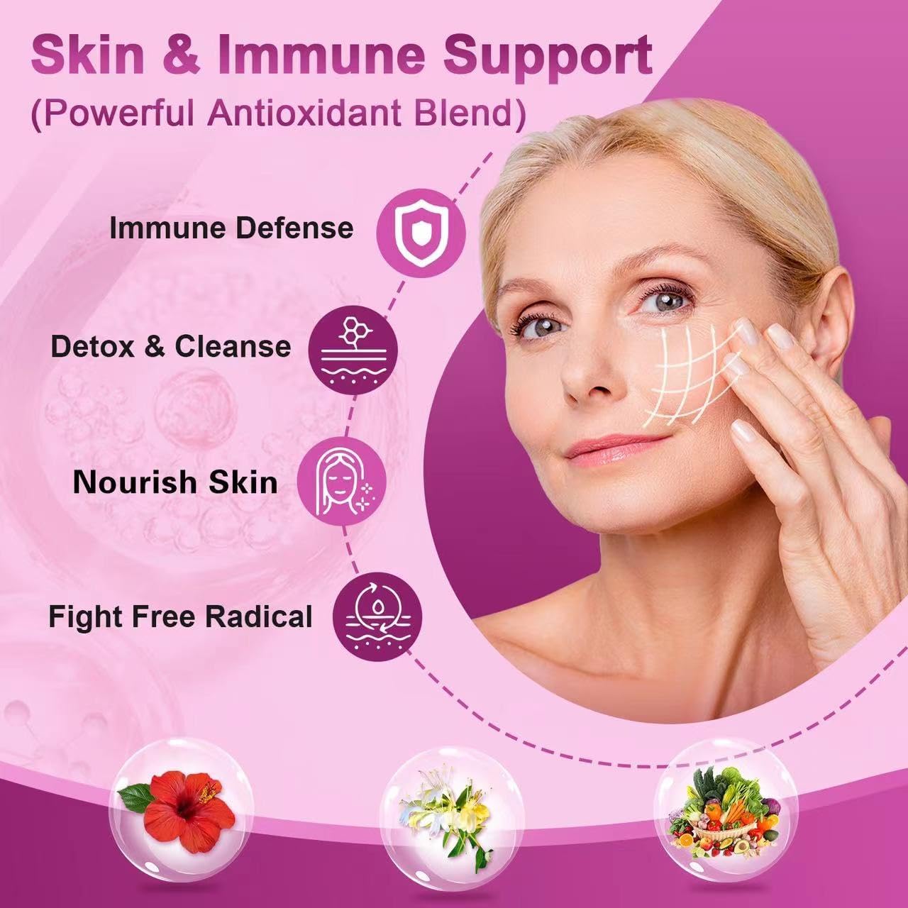 NATURE TARGET Probiotics for Women Digestive Health + Probiotics for Women Urinary Tract Health - Image 2
