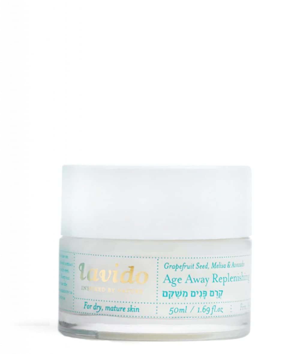 Lavido - Natural Age Away Replenishing Facial Cream | Firm, Hydrate + Repair Dry, Mature Skin (1.69 oz | 50 ml) - Image 3