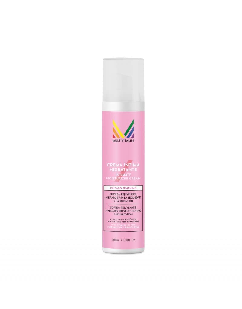 Intimate Feminine Moisturizing Cream for Vulva and Vaginal Dryness Relief Hydrating Soothing Balm with Hyaluronic Acid Collagen Natural pH Balance Hormone-Free Daily Care for Women 100ml/3.4 fl oz