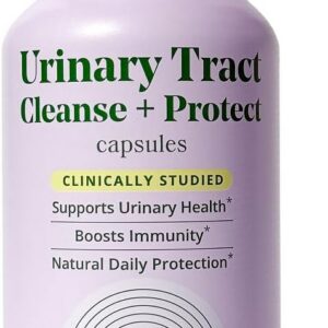 Semaine Urinary Tract Cleanse & Protect - 30 ct, Bladder Support Supplement for Women, Flushes Urinary Tract. Combines Cranberry Proanthocyanidins with Hibiscus