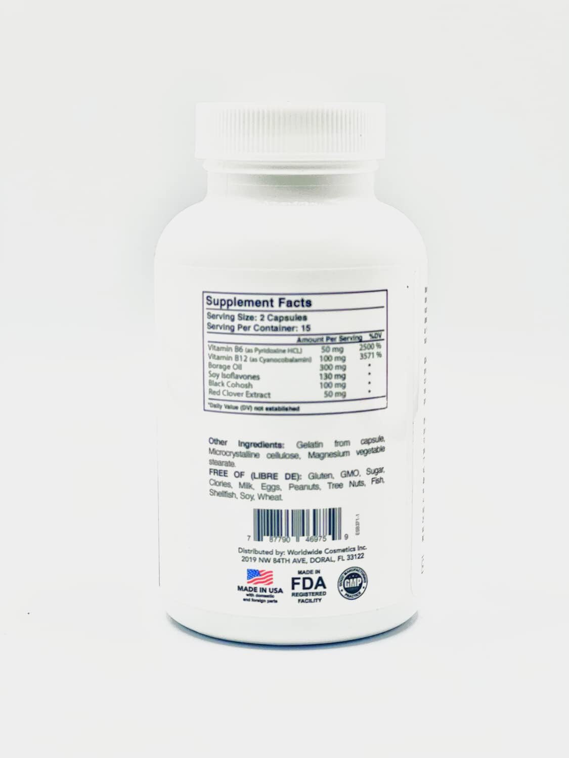 Menopause Supplement 30 Capsules. - Image 2
