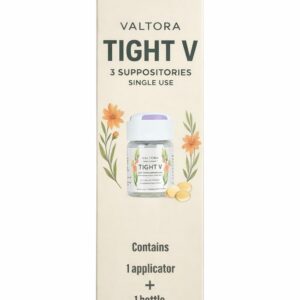 Tight V Plant-Based Feminine Wellness Suppositories, pH-Friendly Intimate Care, Refresh & Cleanse, 3-Day Support