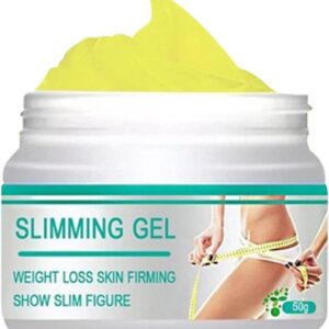 Slimming Cream, Navel Arm Leg Belly Ginger Fat Burning Cream, Weight Loss Skin Firming Moisturizing Massage Gel for Cellulite, Soothing, Relaxing, Tightening & Slimming (50g)