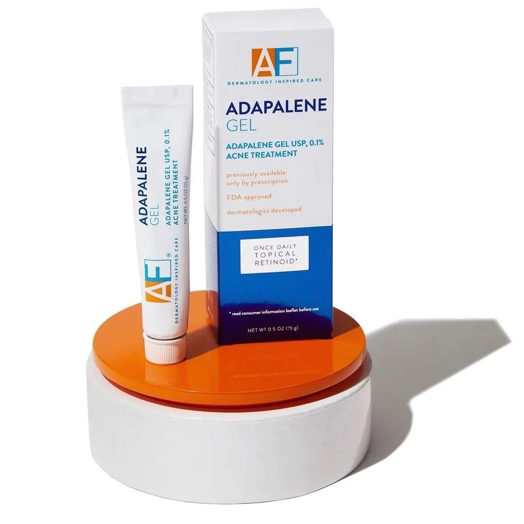 Acne Free Adapalene Gel 0.1%, Once-Daily Topical Retinoid Acne Treatment, Dermatologist Developed, Unclogs Pores and Clears Acne, Prevents and Improve Whiteheads and Blackheads, 0.5 Ounce - Image 6