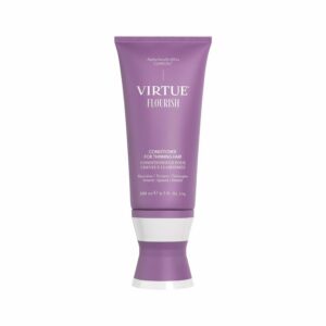 VIRTUE Flourish Conditioner for Fine or Thinning Hair, Sulfate Free Hair Growth Product, Detangles and Thickens, Color Safe