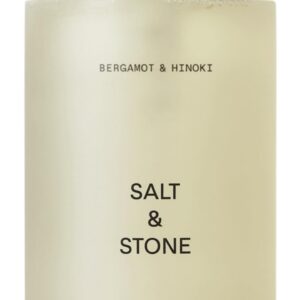 Salt & Stone Body Wash with Antioxidants for Deep Moisture | For Women & Men, Sulfate, Paraben, & Dye Free, Leaving Skin Soft and Hydrated | Bergamot & Hinoki 15.2 fl oz