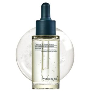 Pyunkang Yul Calming Moisture Serum for Strong Daily Moisturizing Power, Skin Revival & Soothing Care with Centella Asiatica, Tea Tree, 5 Hyaluronic Acids, Ceramide |