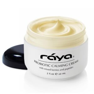 Raya Probiotic Calming Cream (309) | Moisturizing, Anti-Aging, and Calming Face Cream for Sensitive, Irritated, and Mature Skin | Soothes Over-Reactive Skin and Helps Reduce Fine Lines and Wrinkles