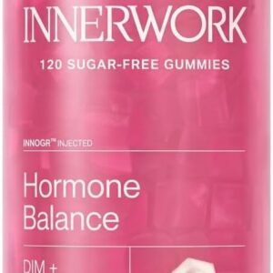 Menopause Gummies for Women – Hormone Balance Gummies with DIM, Black Cohosh, Red Clover, Chasteberry & Dong Quai – PMS & Perimenopause Support – Sugar Free Vegan Women’s Health supplements,120 Count
