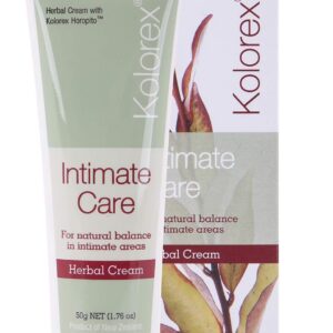 Kolorex® Vaginal Care Cream, Natural Herbs soothes Intimate Areas, Replenish Sensitive Skin.