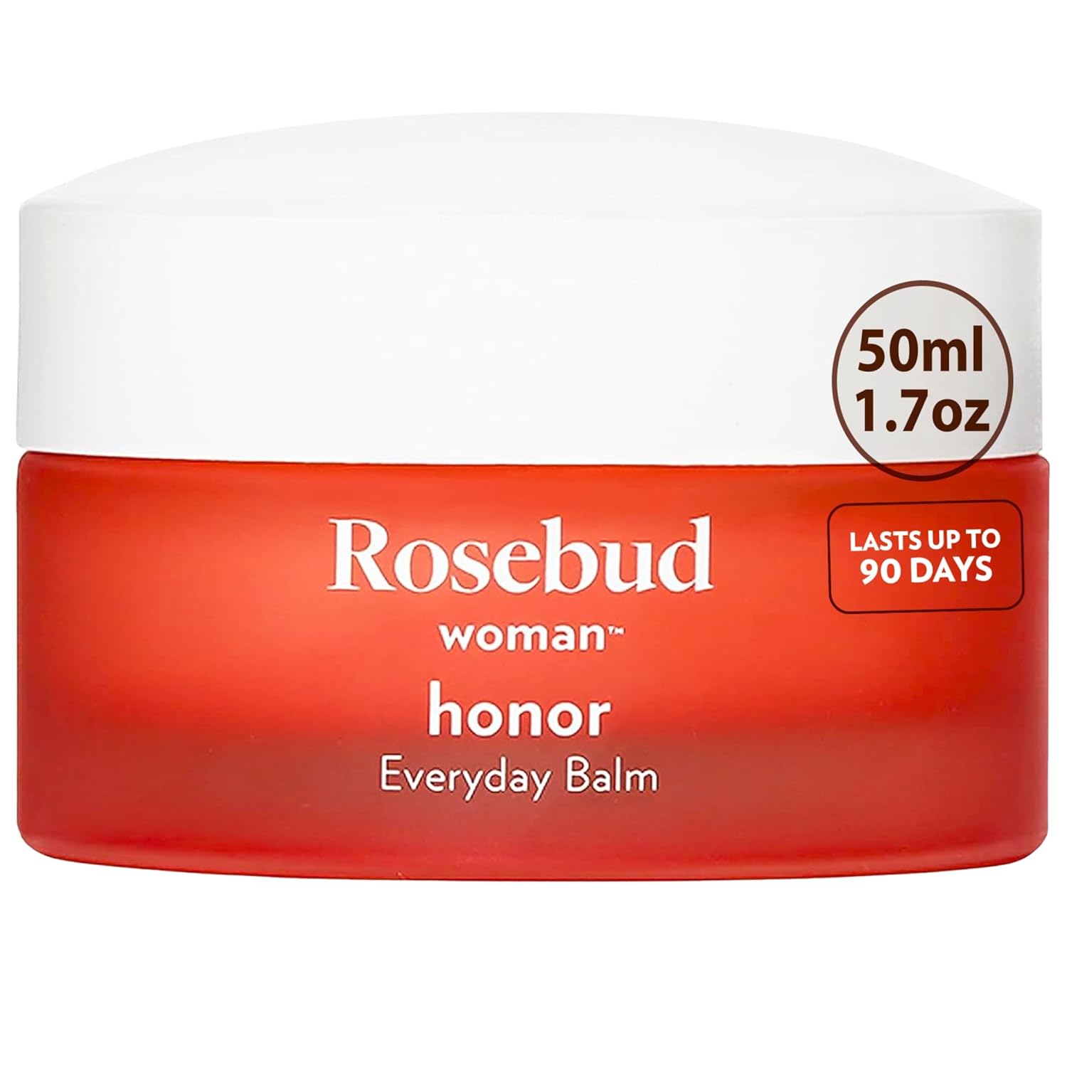 Rosebud Woman Honor Vaginal Moisturizer Balm – Natural Feminine Care for Dryness, Irritation & Itch Relief – Hormone-Free, Organic, OB/GYN-Approved Intimate Hydration (90-Day Supply)