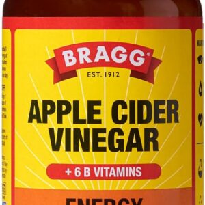 Bragg Energy Apple Cider Vinegar Capsules with B-12 Vitamins - 90 Capsules - Weight Management - Non-GMO, Vegan, Gluten Free, No Sugar - Helps Generate Energy at Cellular Level for Men and Women