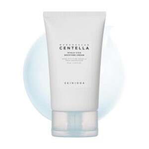 SKIN1004 Hyalu-Cica Moisture Cream, Face Moisturizer with Hyaluronic Acid, Centella Cream for Deep Hydration, Lightweight Nourishing Gel Moisturizer for Face, Korean Skin Care, 2.53 fl oz / 75ml