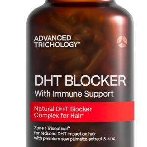 DHT Blocker - Hair Growth Supplement for Genetic Thinning for Men and Women | Approved* by American Hair Loss Association | Guaranteed, Backed by 20 Years of Experience in Hair Loss Treatment Clinics