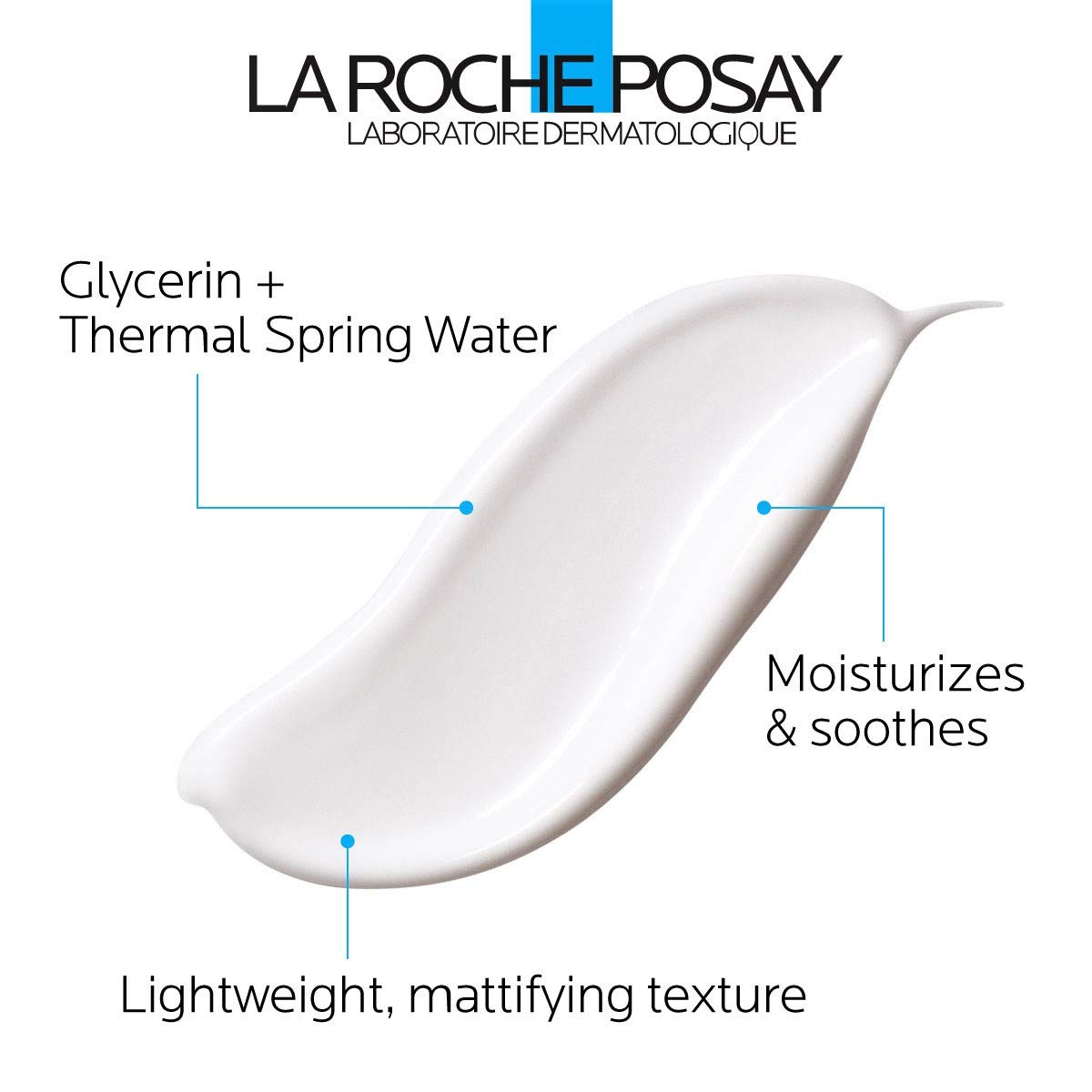 La Roche-Posay Toleriane Sensitive Fluide Protective Moisturizer, Lightweight Oil-Free Face Moisturizer, For Sensitive Skin - Image 4