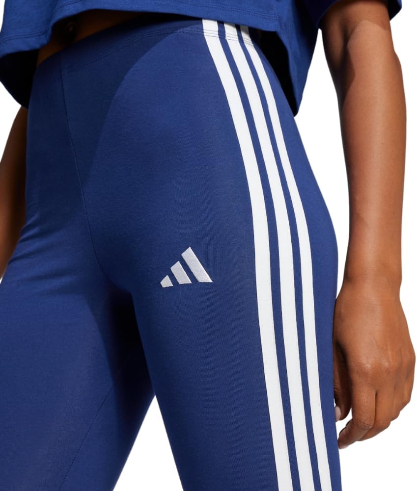 adidas Women's Essentials 3-Stripes Cotton Leggings - Image 4