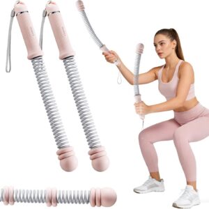 Cordless Battle Ropes with Adjustable Weighted Ropeless Battle Rope for Home Gym Exercise, Portable Workout Equipment for Strength Training & Cardio Fitness for Women & Men