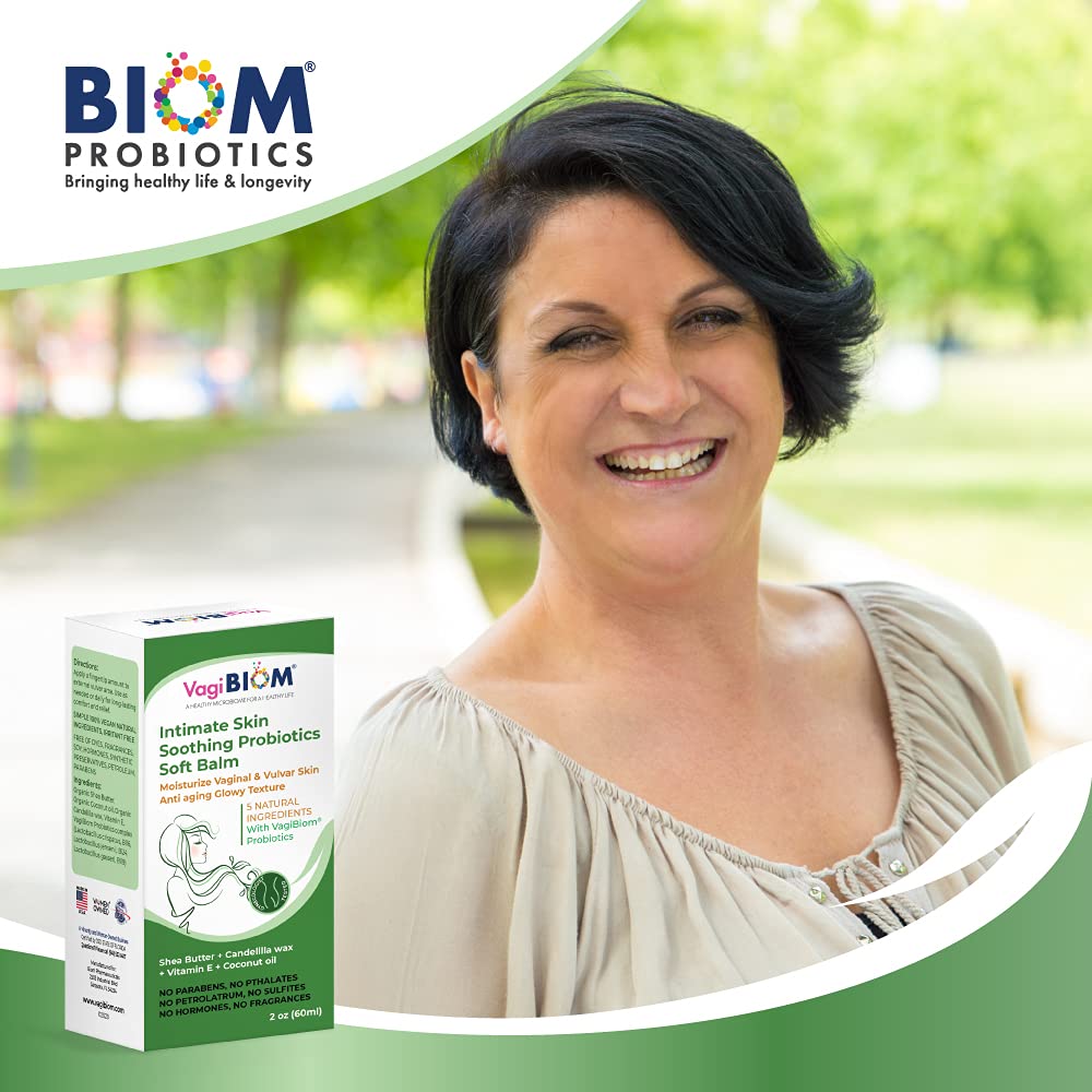 Intimate Skin Soothing Probiotics Soft Balm SheaButter with VagiBiom Lactobacillus crispatus for Skin Care. 100% NATURAL - NO VEGAN Maintain Optimal pH Relieves Feminine discomfort - Image 3