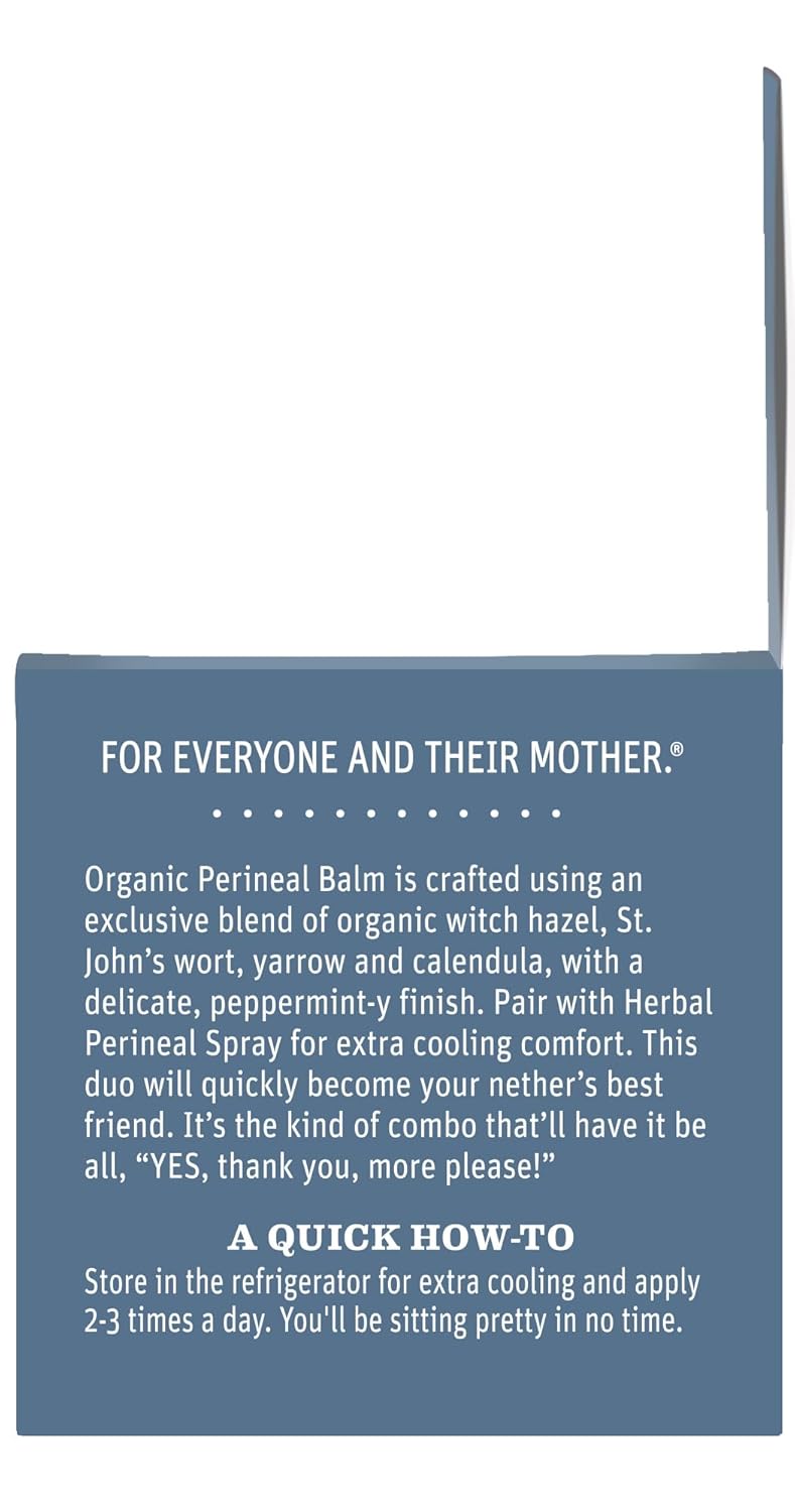 Earth Mama Organic Perineal Balm | Naturally Cooling Herbal Salve for Pregnancy and Postpartum Relief with Witch Hazel & Calendula, Feminine Care Essentials, No Benzocaine or Butane, 2-Oz (2-Pack) - Image 9