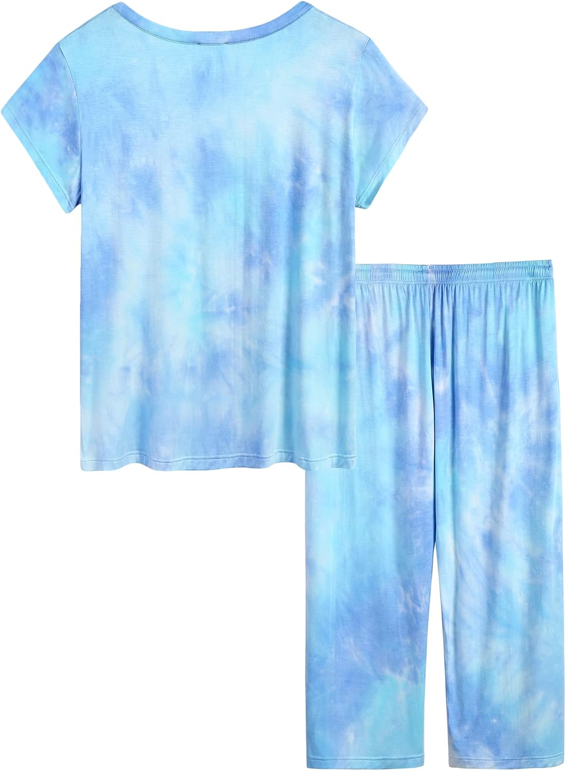 Joyaria Cooling Pajamas Bamboo Viscose Lightweight PJs Set Women Wicking Sleepwear for Night Sweat S-XXL - Image 4