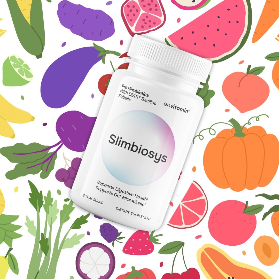 envitamin Slimbiosys Ultra Probiotic Capsule - Pre & Probiotics for Women & Men - Support Your Microbiome - Image 11