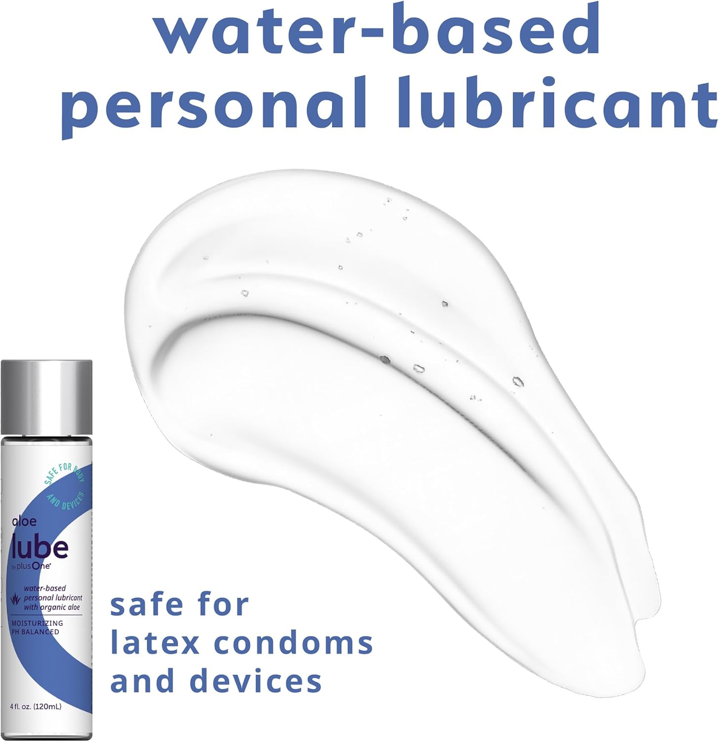 plusOne Intimate Wellness Bundle for Women – Water-Based Aloe Lube + Quench Vaginal Gel, pH-Balancing Personal Lubricant and External Vaginal Moisturizer - Image 5