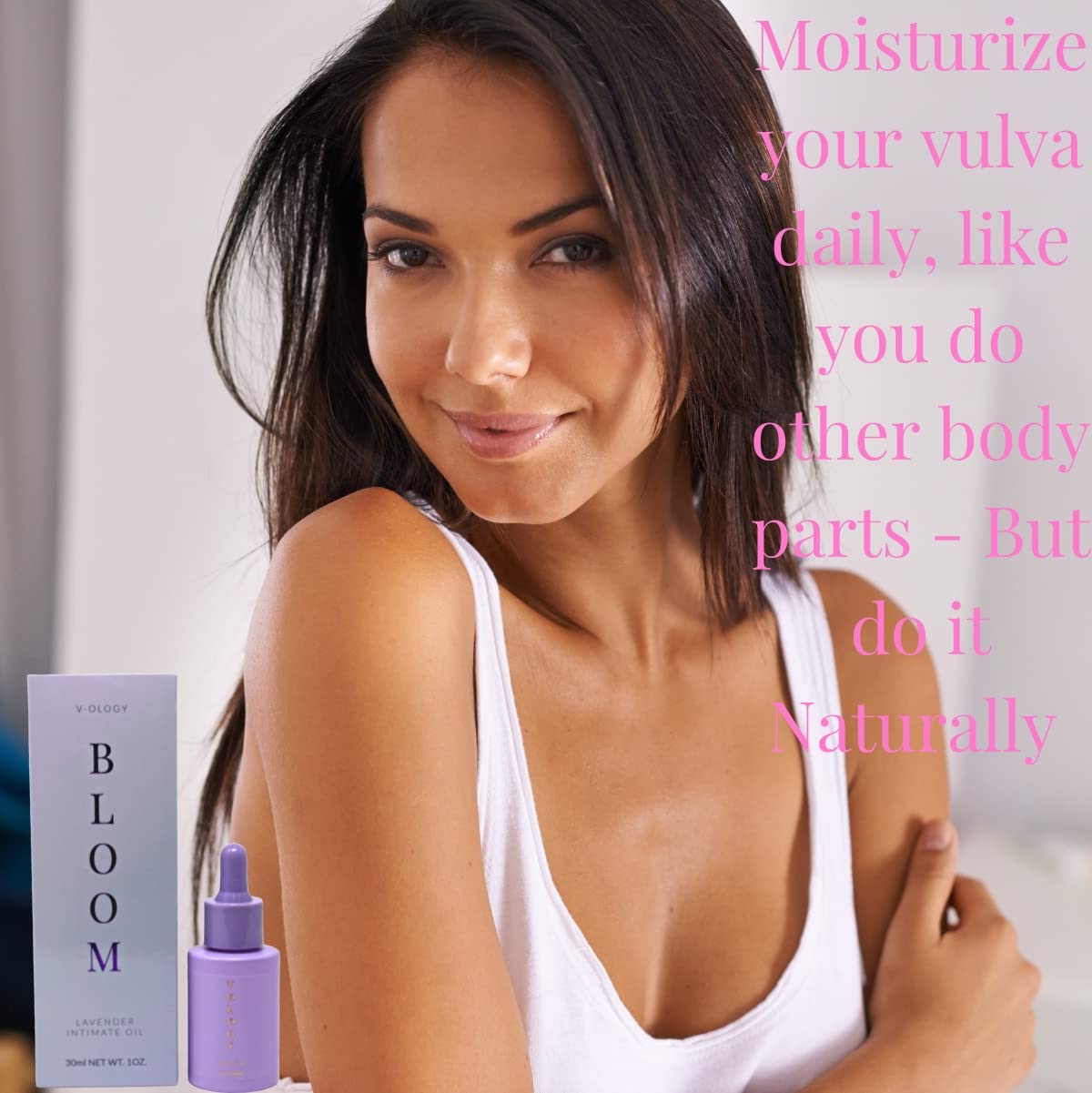 | 100% All Natural Vegan Vulva Oil | Feminine Hydrating Moisturizer |Soothes and Helps Relieve Feminine Dryness, Burning, Itching, Irritation & Odor | For Women & Menopause | 30ml (Lavender) - Image 2