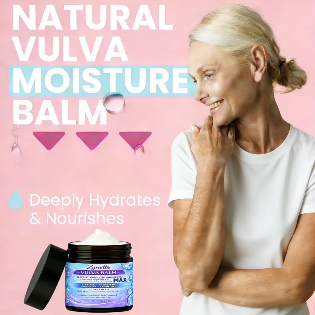 Retinol Complex Vulva Balm Vaginal Moisturizer pH Balanced Collagen Hyaluronic Acid Vitamin E Blue Purple 1.76 Oz 1 Pack MAX - Image 7
