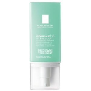 La Roche-Posay Hydraphase HA Light Face Moisturizer, Hyaluronic Acid Face Moisturizer with 72HR Hydration, Oil Free & Non-Comedogenic, 50 ML, 1.69 fl. oz.
