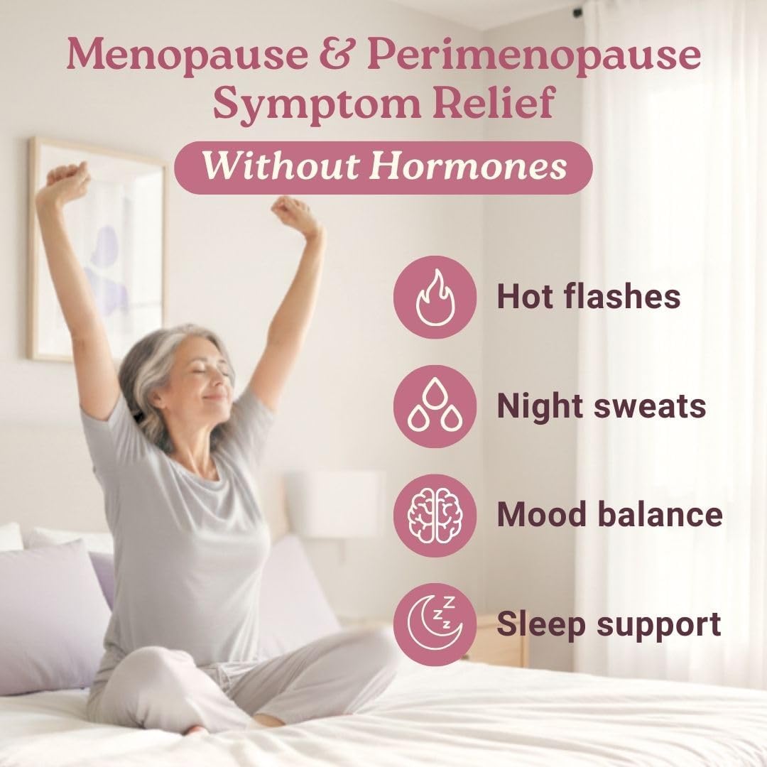 Swiss Activa+ Labs Total Menopause Support – Hormone Balance, Hot Flash Relief, Mood & Energy Boost, Gut Health, Vegan, Non-GMO Plant-Based Menopause Supplements for Women – 30-Day Supply - Image 2
