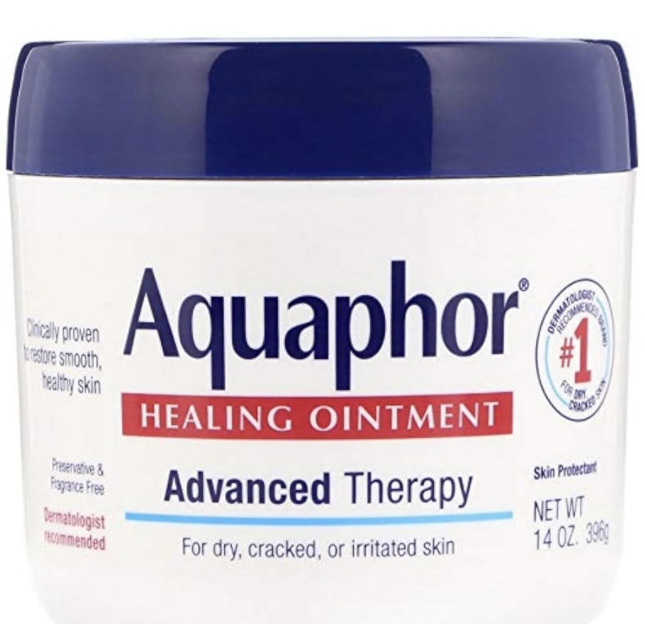 Aquaphor Advanced Therapy Healing Ointment - 14 oz, Pack of 5