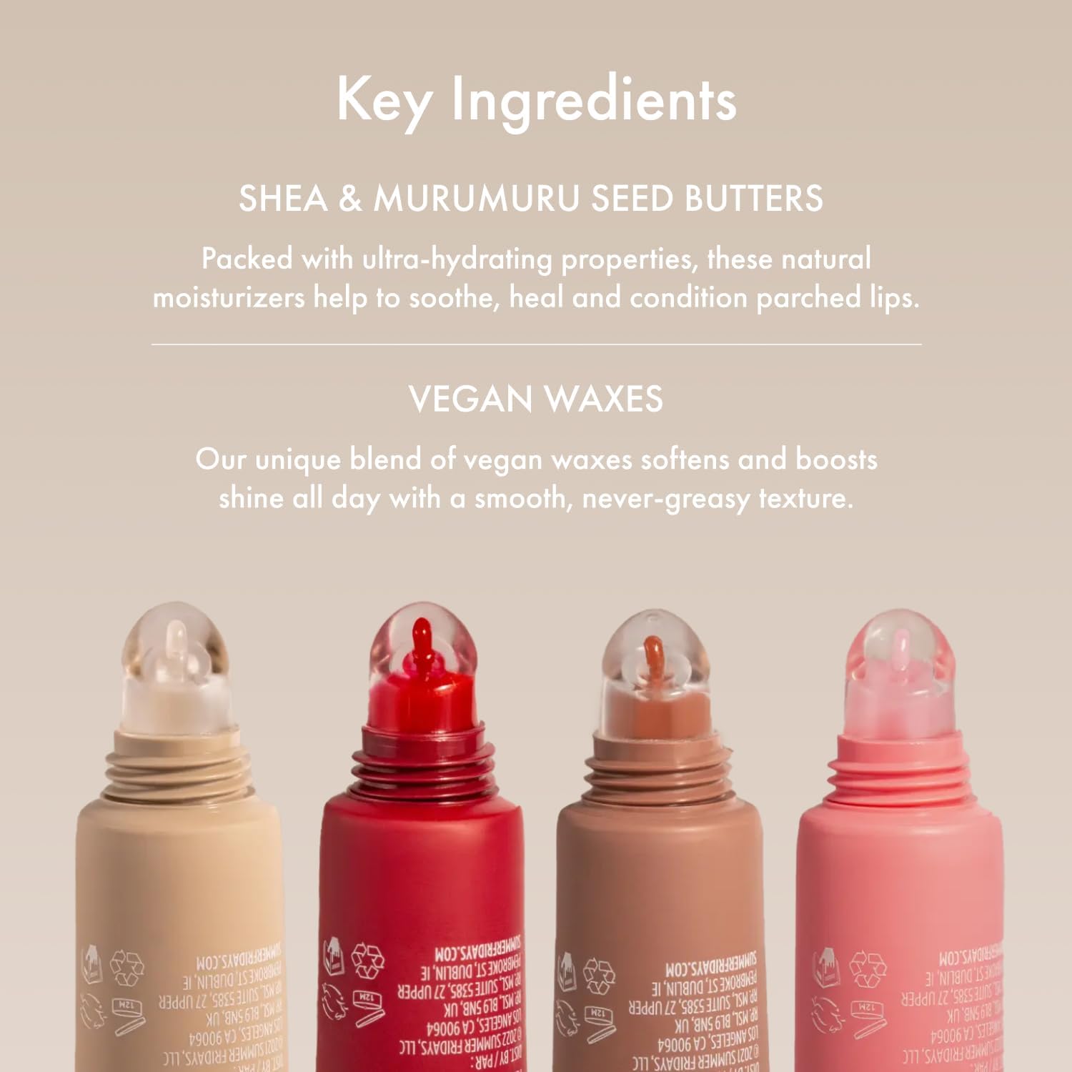 Summer Fridays Lip Butter Balm - Conditioning Lip Mask and Lip Balm for Instant Moisture, Shine and Hydration - Sheer-Tinted, Soothing Lip Care - Vanilla (.5 Oz) - Image 6