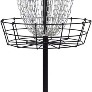 MVP Disc Sports Black Hole Pro 24-Chain Portable Disc Golf Basket Target