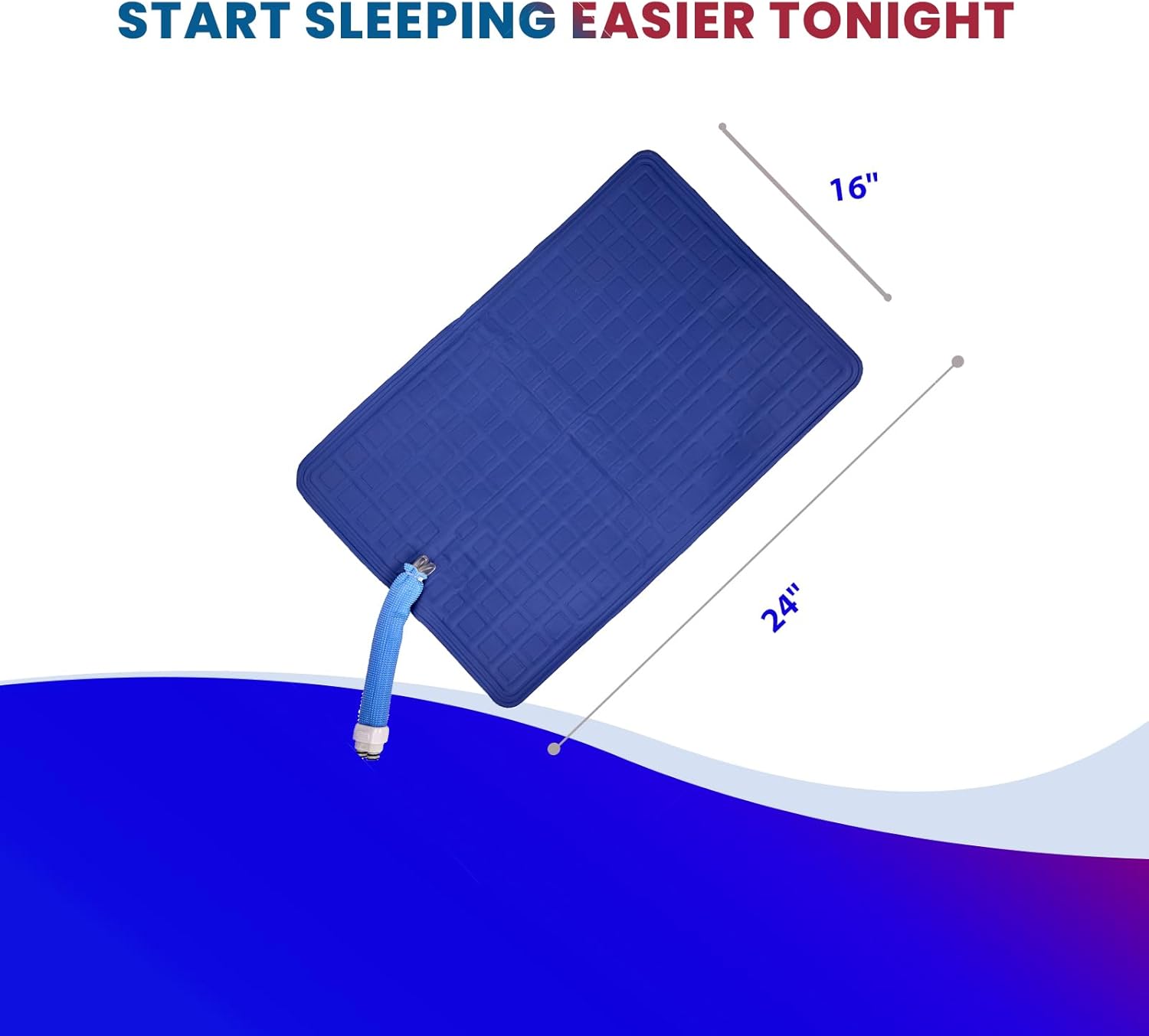 Water Circulating Pillow Pad for Thermacycle; Cooling and Heating Sleep Pad for Head - Natural Sleep Aid for Hot Flashes, Night Sweats, Menopause, Insomnia, Hyperhidrosis (Pillow Pad Only) - Image 2