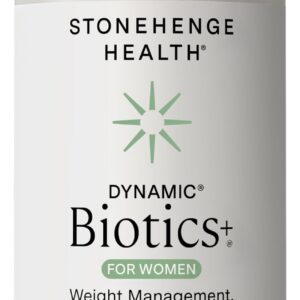 Stonehenge Health Biotics for Women Probiotic 70 Billion CFU, 24 Strains + Prebiotic Fiber, Weight Management, Focus & Mood, Digestive, Vaginal & Immune Support, Non-GMO, 30 Delayed-Release Veg Caps